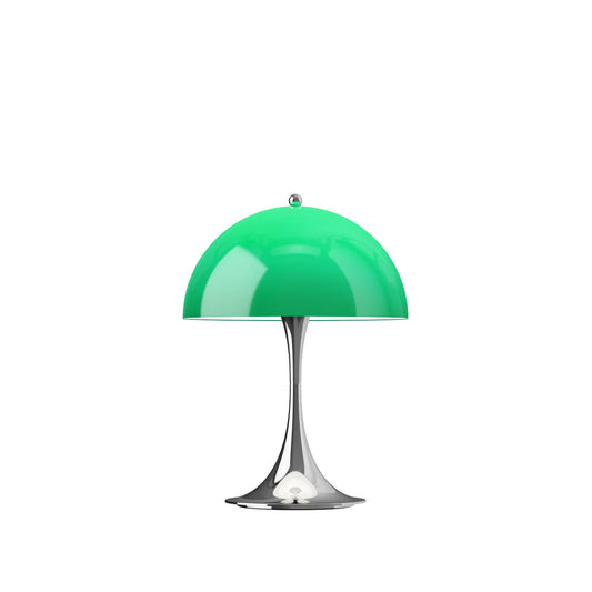 Louis Poulsen パンテラ250ポータブル (オパール・グリーン/クローム) シェード 光透過 充電式【お取り寄せ商品】