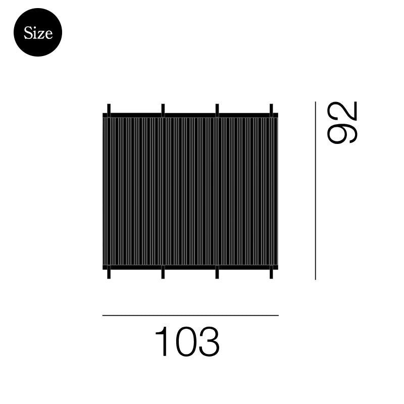 MAGIS マジス SOUTH WOVEN MATTING サウス ベンチ専用 織物マット W103×H92cm アウトドアファニチャー【イタリア取寄せ】