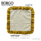BORGO DELLE TOVAGLIE フリルタオル