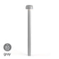 FLOS （フロス） アウトドアライト BELLHOP BOLLARD 380 850（ベルホップボラード）専用埋込パイプ付属 屋外用 受注生産品 電気工事必要