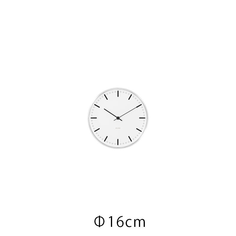 ARNE JACOBSEN WallClock CITY HALL ウォールクロック シティホール 掛け時計