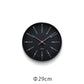 ARNE JACOBSEN WallClock Bankers BLACK ウォールクロック バンカーズ ブラック 掛け時計
