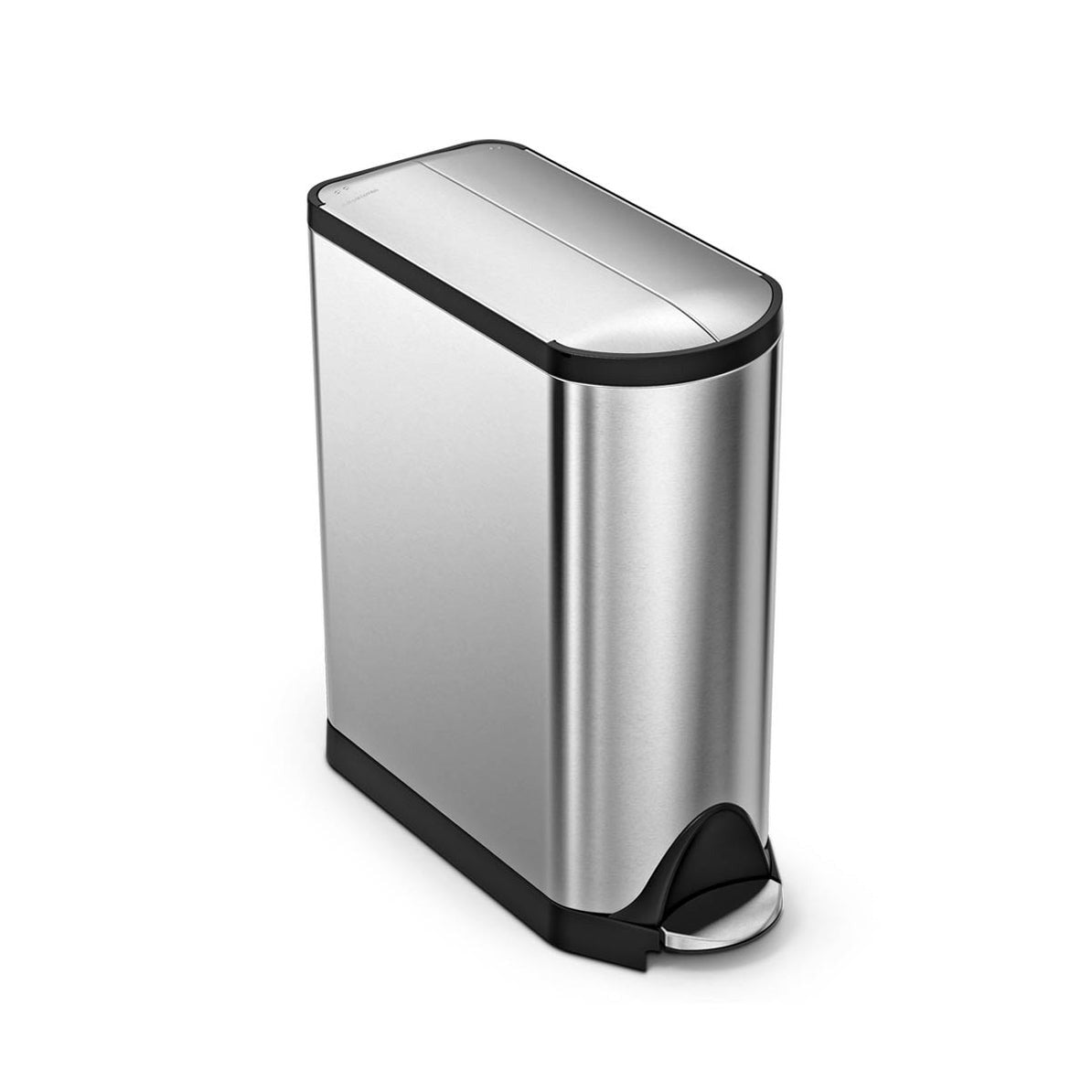 Simplehuman シンプルヒューマン バタフライ ステップ ダストボックス 40L CW2017
