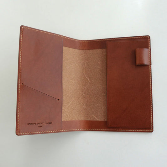 【展示品 30％OFF】 スリップオン モレスキンカバー CML キャメル INL-5004 本革