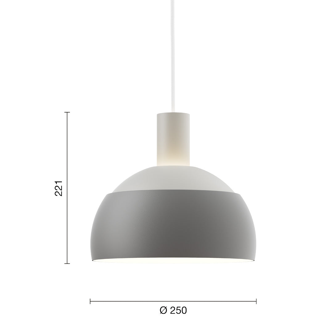 Louis Poulsen FJ Elements  エレメンツ ペンダント（オリジナル・グレー）【お取り寄せ商品】