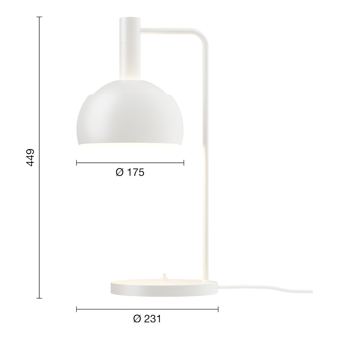 Louis Poulsen FJ Elements エレメンツ テーブル（ホワイト）【お取り寄せ商品】