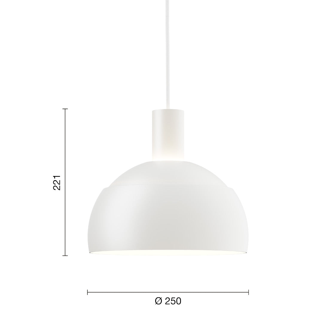 Louis Poulsen FJ Elements エレメンツ ペンダント（ホワイト）【お取り寄せ商品】