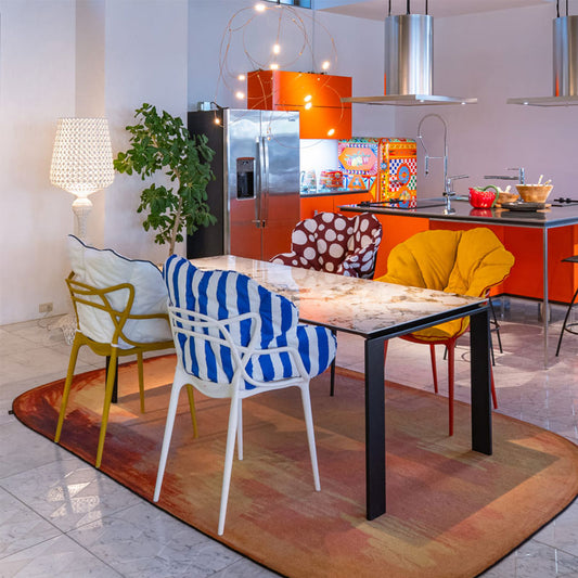 正規代理店 Kartell カルテル クッションチェアセット Alice's Flowers Cushion アリスズフラワーズクッション チェアセット販売【取り寄せ商品】