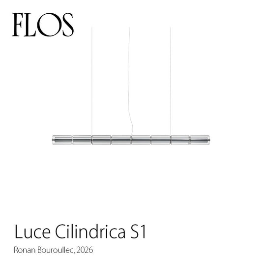 FLOS （フロス）ペンダントライト Luce Cilindrica S1 ルーチェ チリンドリカ S1 要電気工事 ロナン・ブルレック FLOS正規品