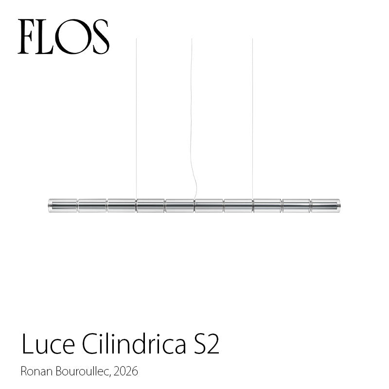 FLOS （フロス）ペンダントライト Luce Cilindrica S2 ルーチェ チリンドリカ S2 要電気工事 ロナン・ブルレック FLOS正規品