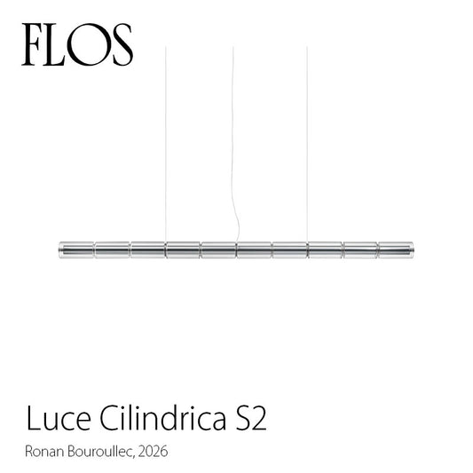 FLOS （フロス）ペンダントライト Luce Cilindrica S2 ルーチェ チリンドリカ S2 要電気工事 ロナン・ブルレック FLOS正規品
