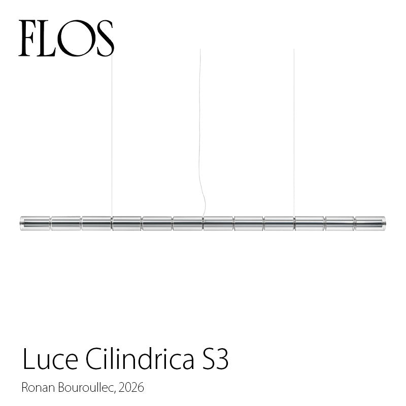 FLOS （フロス）ペンダントライト Luce Cilindrica S3 ルーチェ チリンドリカ S3（受注品） 要電気工事 ロナン・ブルレック FLOS正規品