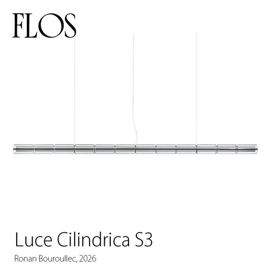 FLOS （フロス）ペンダントライト Luce Cilindrica S3 ルーチェ チリンドリカ S3（受注品） 要電気工事 ロナン・ブルレック FLOS正規品