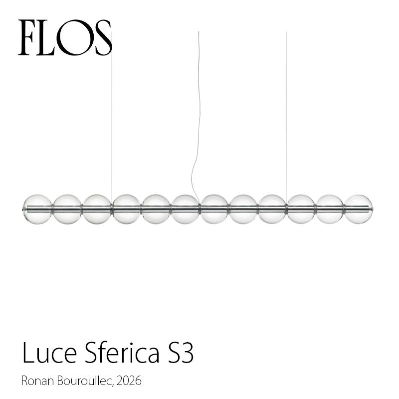 FLOS （フロス）ペンダントライト Luce Sferica S3 ルーチェ スフェリカS3（受注品） 要電気工事 ロナン・ブルレック FLOS正規品