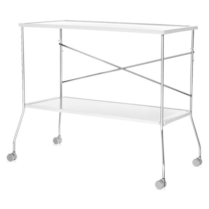 【展示品 30%OFF】正規代理店 Kartell カルテル ダイニングカート Flip フリップ ホワイト K4465