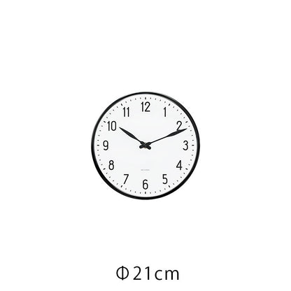 ARNE JACOBSEN WallClock STATION ウォールクロック ステーション 掛け時計