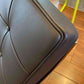 10/2〜28レザーケアキットプレゼント Ludwig Mies van der Rohe / ミース・ファンデルローエ バルセロナチェア 1人掛ソファ Bグレード革 カラー：こげ茶5279