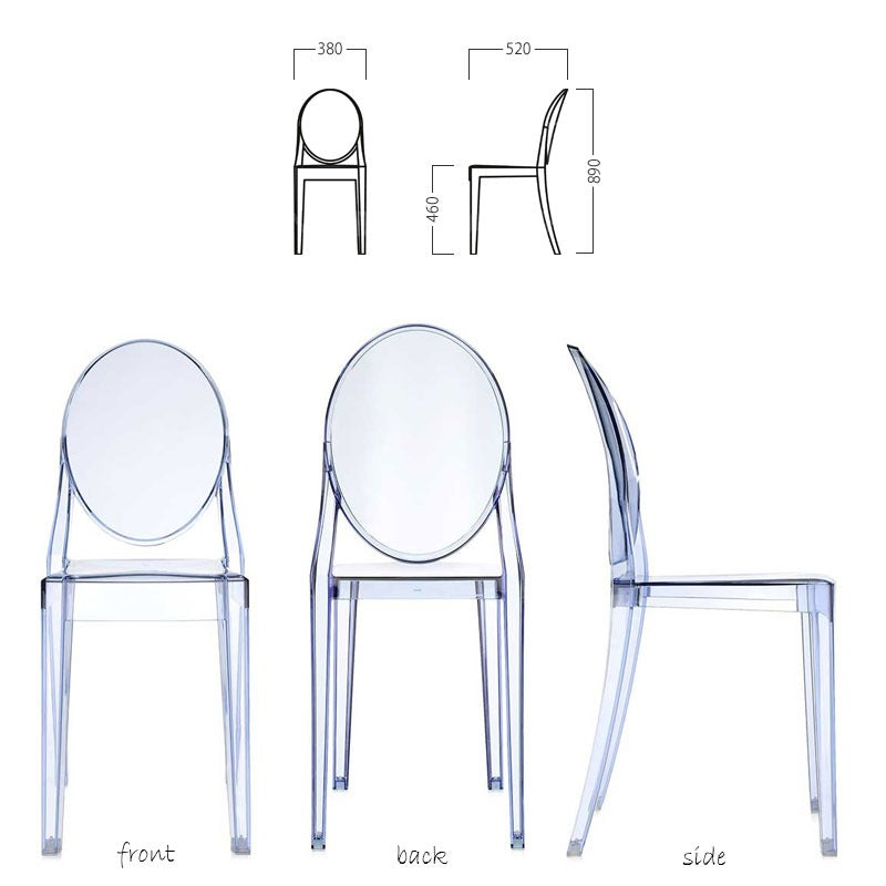 正規代理店 Kartell カルテル チェア Victoria ghost ビクトリアゴースト K4857