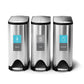 Simplehuman シンプルヒューマン バタフライ ステップ ダストボックス 40L CW2017
