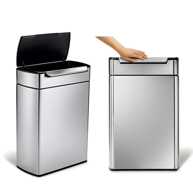 Simplehuman シンプルヒューマン レクタンギュラー タッチバーダストボックス 48L CW2018
