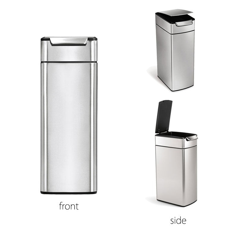 Simplehuman シンプルヒューマン レクタンギュラー タッチバーダストボックス 40L