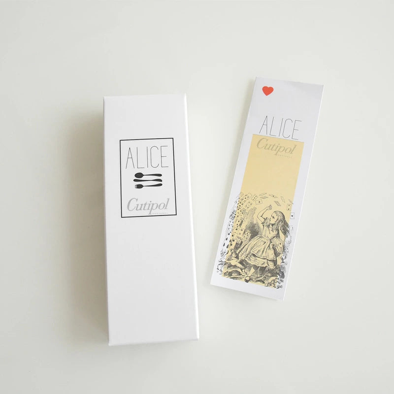 Cutipol クチポール キッズカトラリー ALICE SET アリス セット ブラウンシルバー カトラリーセット ３本セット
