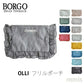 BORGO DELLE TOVAGLIE フリルポーチ OLLI
