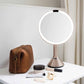 Simplehuman シンプルヒューマン センサーミラー ブライトネスタッチコントロール 拡大率5倍 ホワイト ST3054 / ローズゴールド ST3053 ライティングミラー 充電式