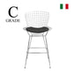 Harry Bertoia / ハリー・ベルトイア Bertoia Chair ベルトイアチェア 座面：革Cグレード 9024ブラック