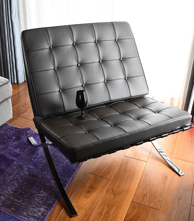 ミース・ファンデルローエ バルセロナチェア 1人掛 チェア スツール Ludwig Mies van der Rohe
