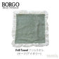 BORGO DELLE TOVAGLIE フリルタオル