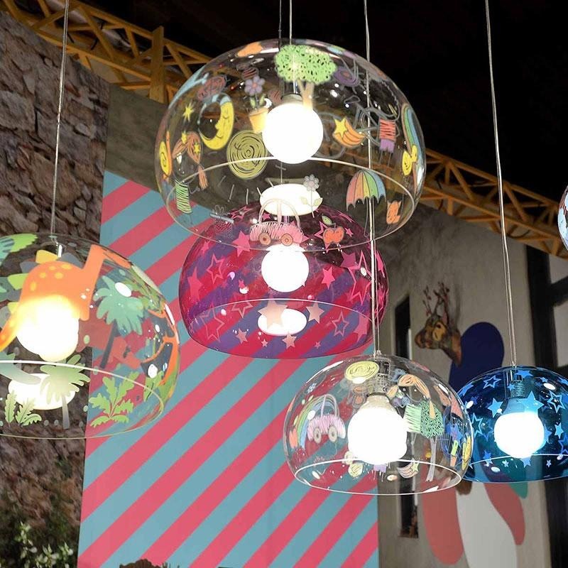 正規代理店 Kartell カルテル ペンダントライト FL/Y Kids フライ