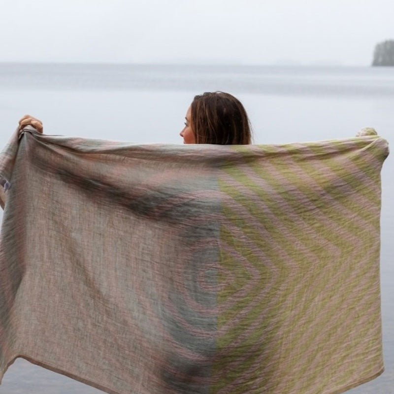 LAPUAN KANKURIT METSALAMPI マルチユースタオル 95×180cm ラプアン カンクリ ミナ ペルホネン