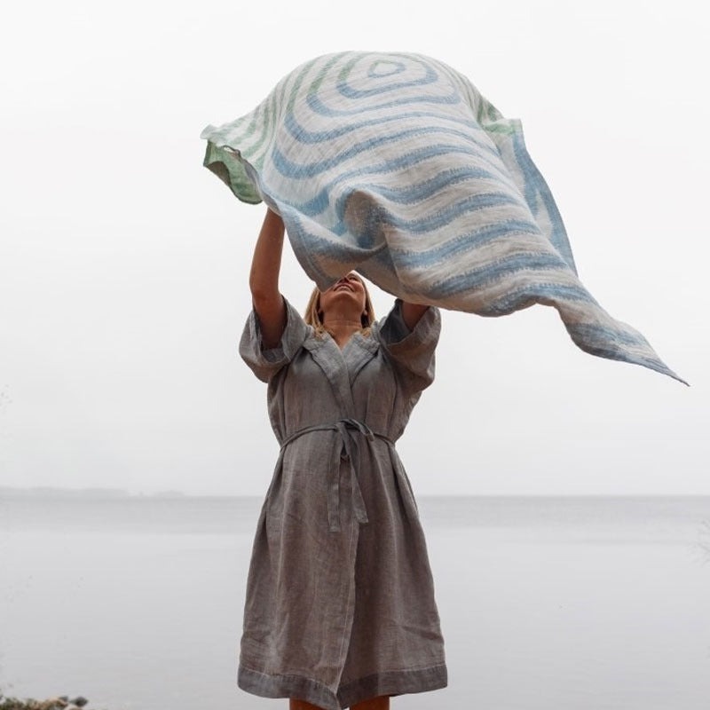 LAPUAN KANKURIT METSALAMPI マルチユースタオル 95×180cm ラプアン カンクリ ミナ ペルホネン