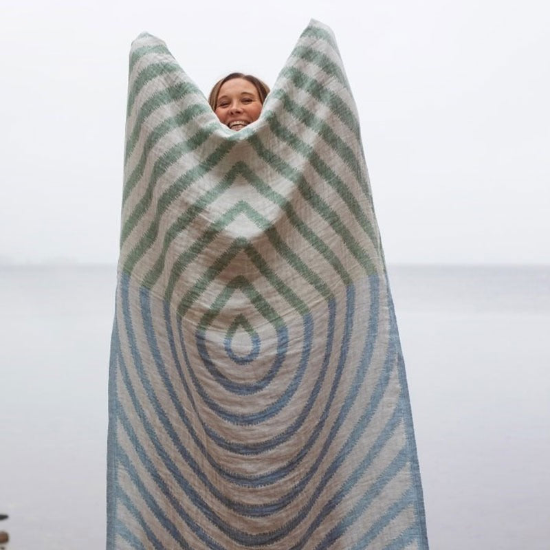 LAPUAN KANKURIT METSALAMPI マルチユースタオル 95×180cm ラプアン カンクリ ミナ ペルホネン