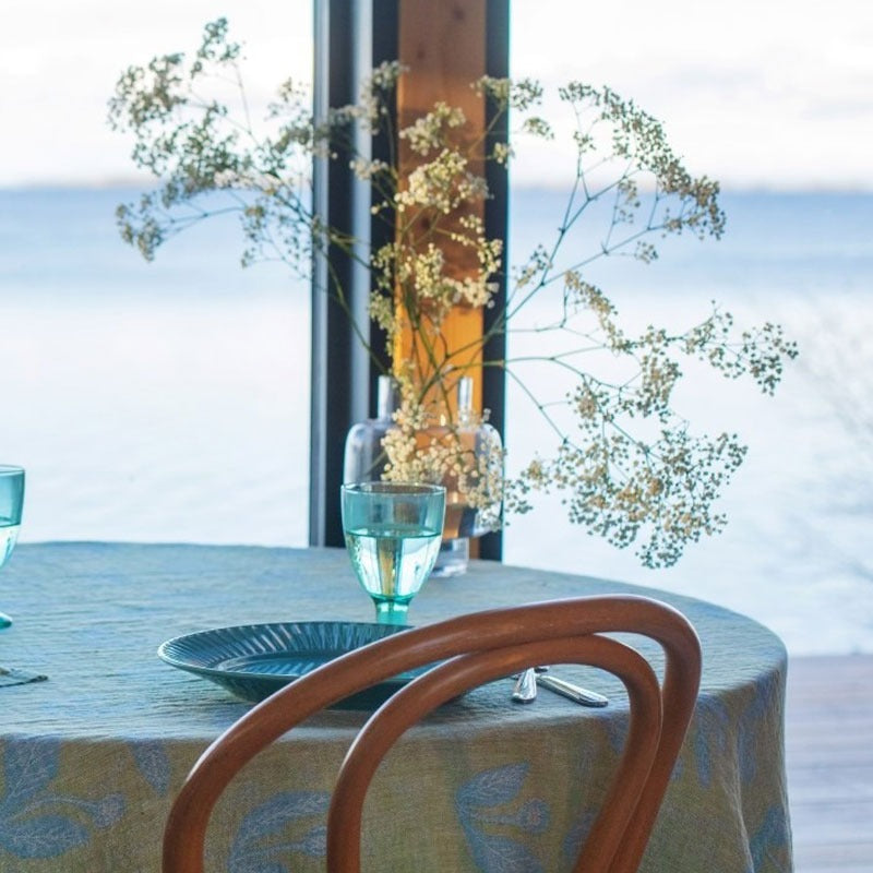 LAPUAN KANKURIT KESAKUKKA リネンブランケット 145×180cm ラプアン カンクリ ミナ ペルホネン