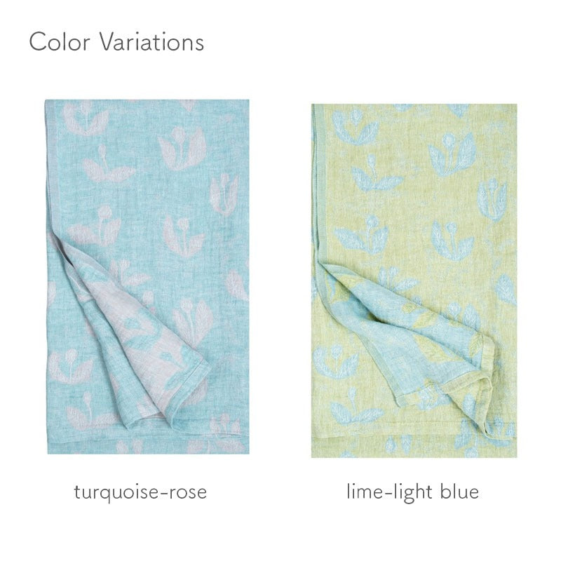 LAPUAN KANKURIT KESAKUKKA リネンブランケット 145×180cm ラプアン カンクリ ミナ ペルホネン