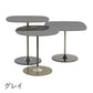 正規代理店 Kartell カルテル サイドテーブル Thierry ティエリーセット K4043 ガラストップ ソファテーブル