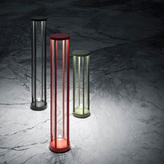 FLOS （フロス）アウトドアライト IN VITRO BOLLARDBOLLARD 1（イン ヴィトロ ボラード）H400mm 専用埋込パイプ付属 屋外用 受注生産品 電気工事必要 フィリップ・スタルク Philippe Starck FLOS正規品