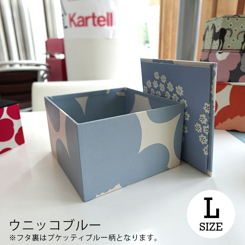 マリメッコの壁紙の四角い箱 完成品 完成品販売
