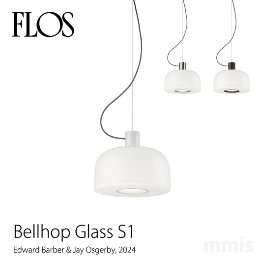 FLOS （フロス）ペンダントライト Bellhop Glass S1 ベルホップ グラス S1 サスペンション E. Barber & J. Osgerby FLOS正規品【取り寄せ商品】