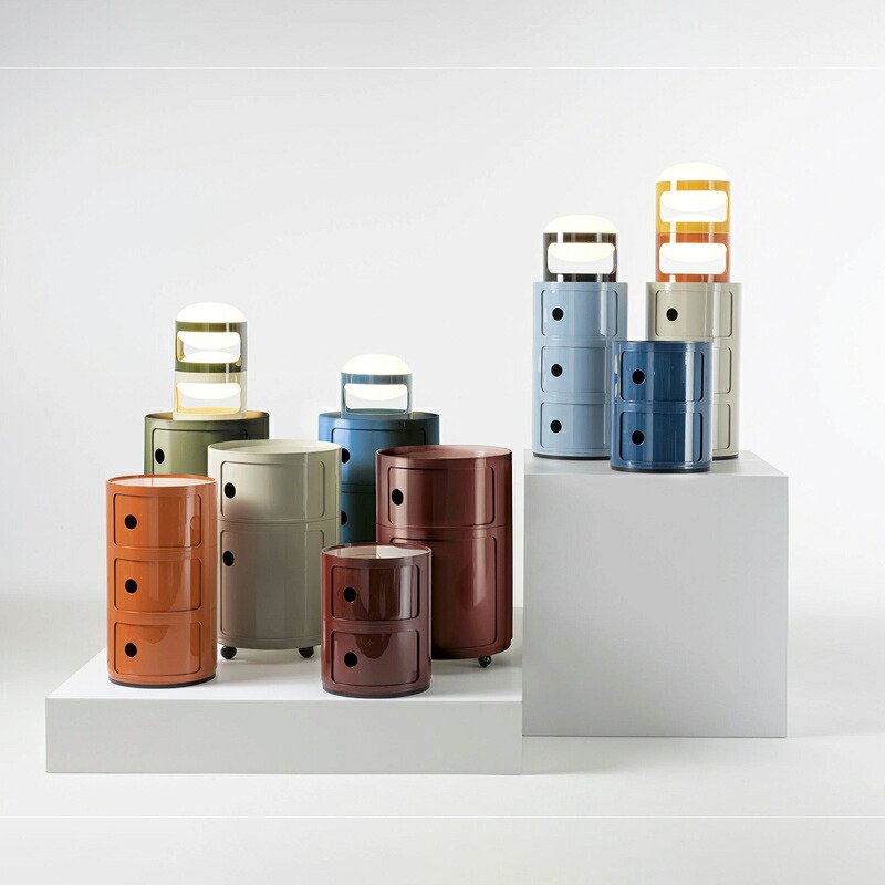 正規代理店 Kartell カルテル 収納家具 2段 Componibili New BIG コンポニビリニュービッグ K4922 お取り寄せ商品