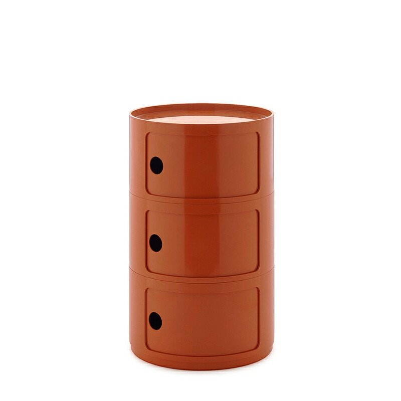 正規代理店 Kartell カルテル 収納家具 3段 Componibili New BIG3 コンポニビリニュービッグ3 K4923 お取り寄せ商品