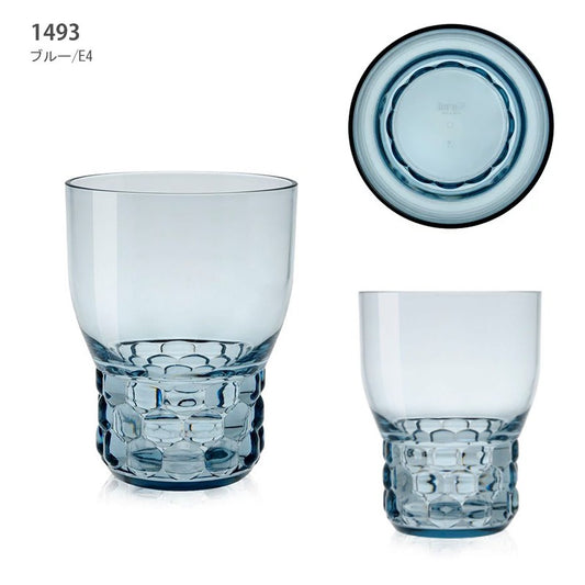 【展示品 30%OFF】 正規代理店 Kartell カルテル JelliesFamily ジェリーズワイングラス ブルー K1493