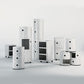 正規代理店 Kartell カルテル 専用パーツ Componibili Round コンポニビリラウンド H1 (天板別売り) 4955 White