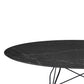 正規代理店 Kartell カルテル GLOSSY グロッシー オーバル192 ブラック脚 K4573 ダイニングテーブル