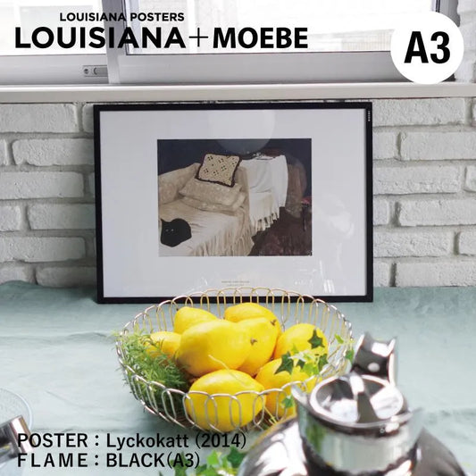 LOUISIANA Lyckokatt / MOEBE カリン・ママ・アンダーソン ポスター フレーム セットA3