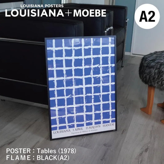 LOUISIANA Tables / MOEBE シモン・ハンタイ ポスター フレーム セットA2
