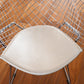 ＜イタリアオーダー＞ Harry Bertoia / ハリー・ベルトイア Diamond Chair ダイヤモンドチェア (座面：革Bグレード)