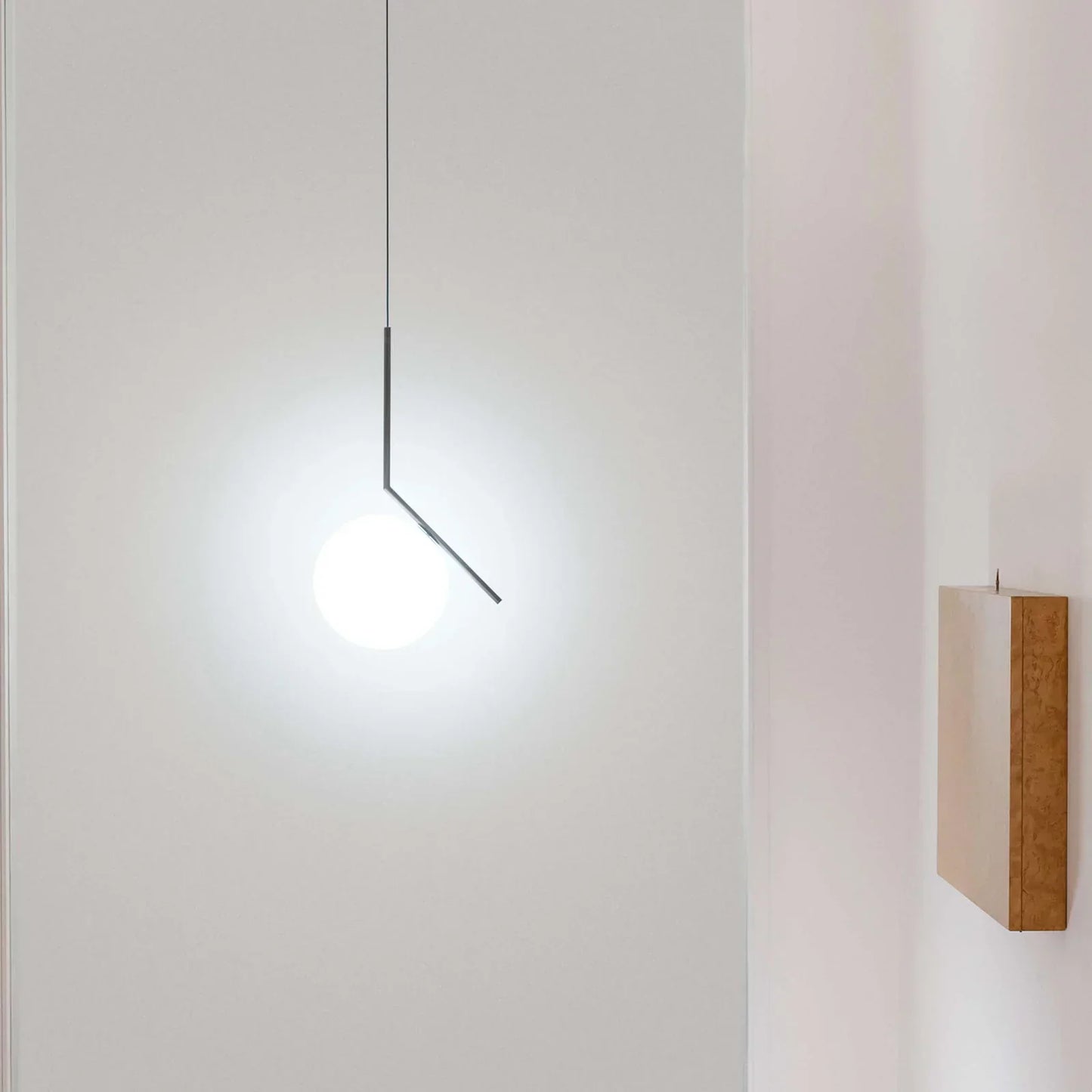 FLOS フロス IC Lights S1  Φ20cm Chrome (ダクトレール用 全長900mm)